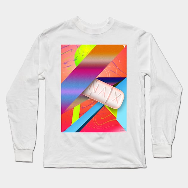 Xanax Long Sleeve T-Shirt by tycq